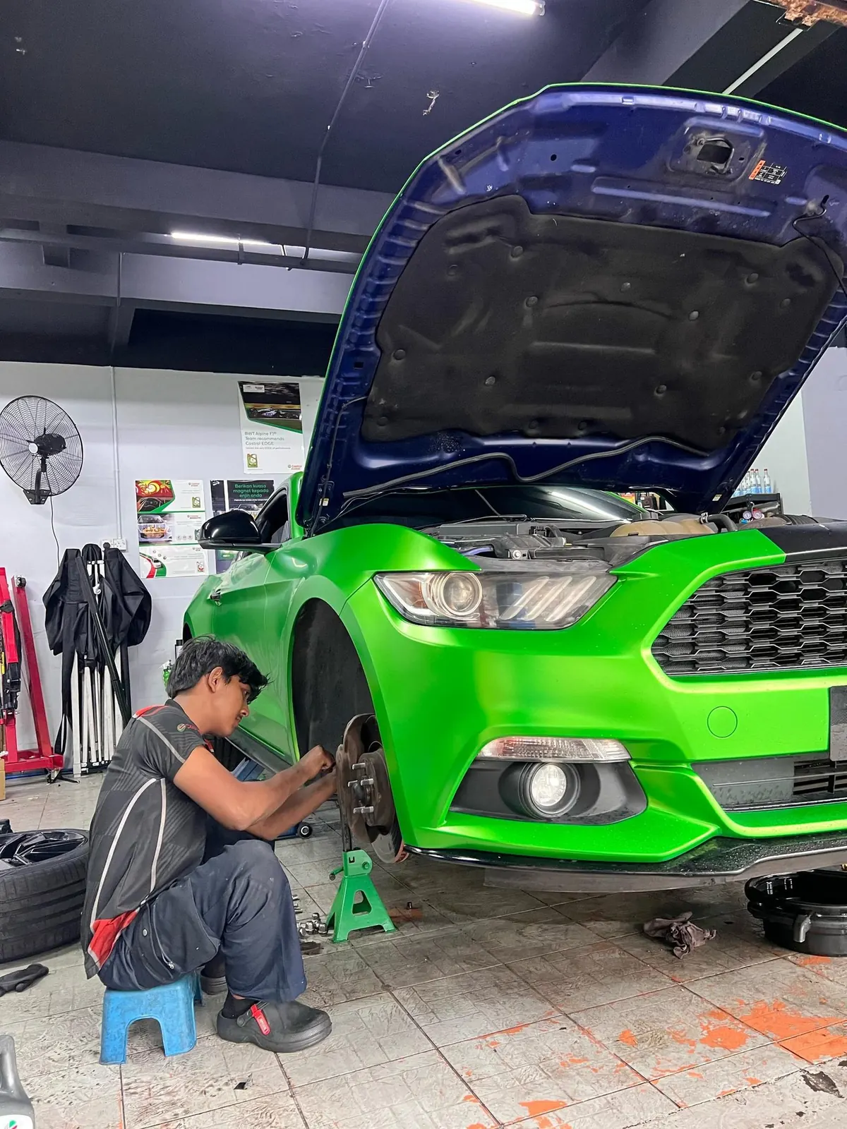Otoka Garage workshop — servicing and repair work 10